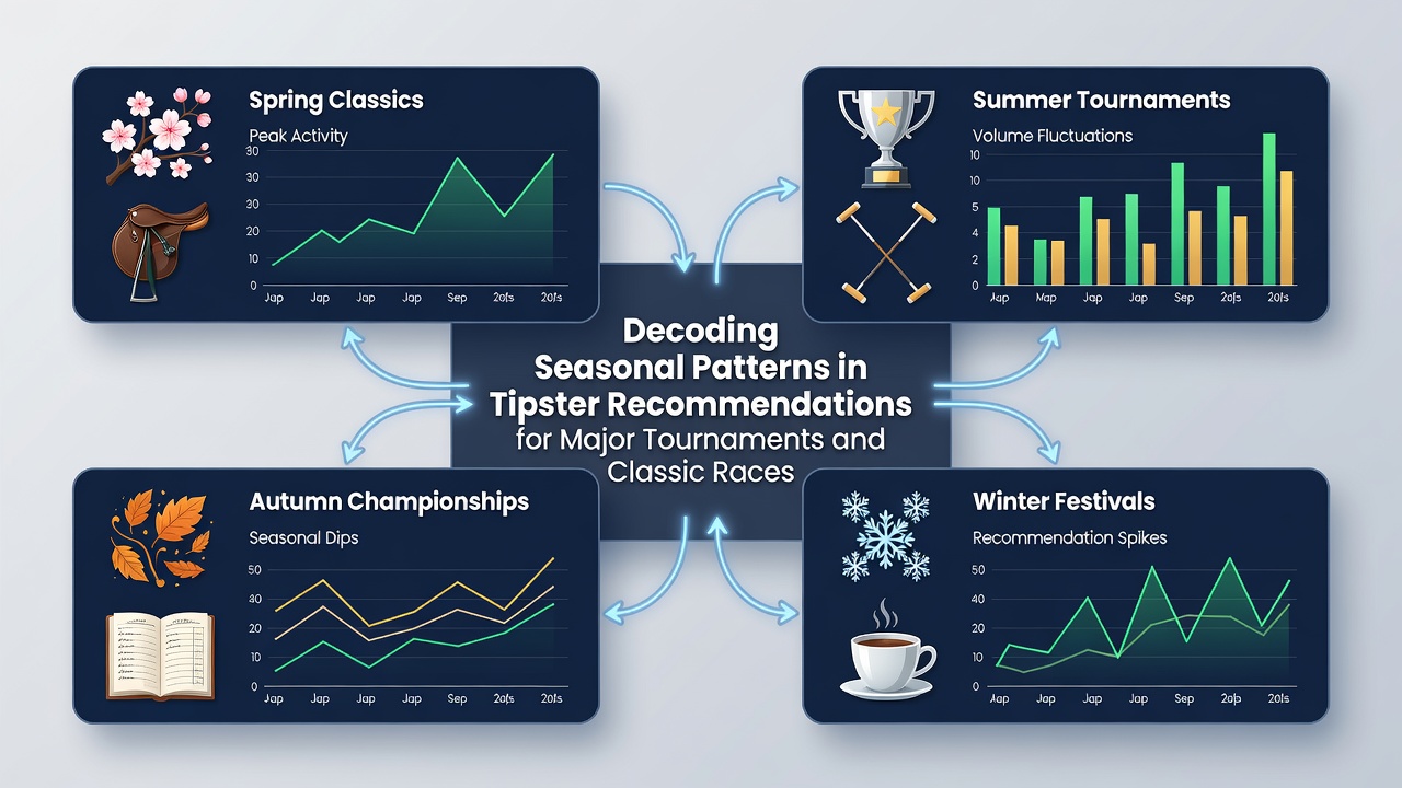 Data visualization of tipster ROI patterns across racing and tennis seasons