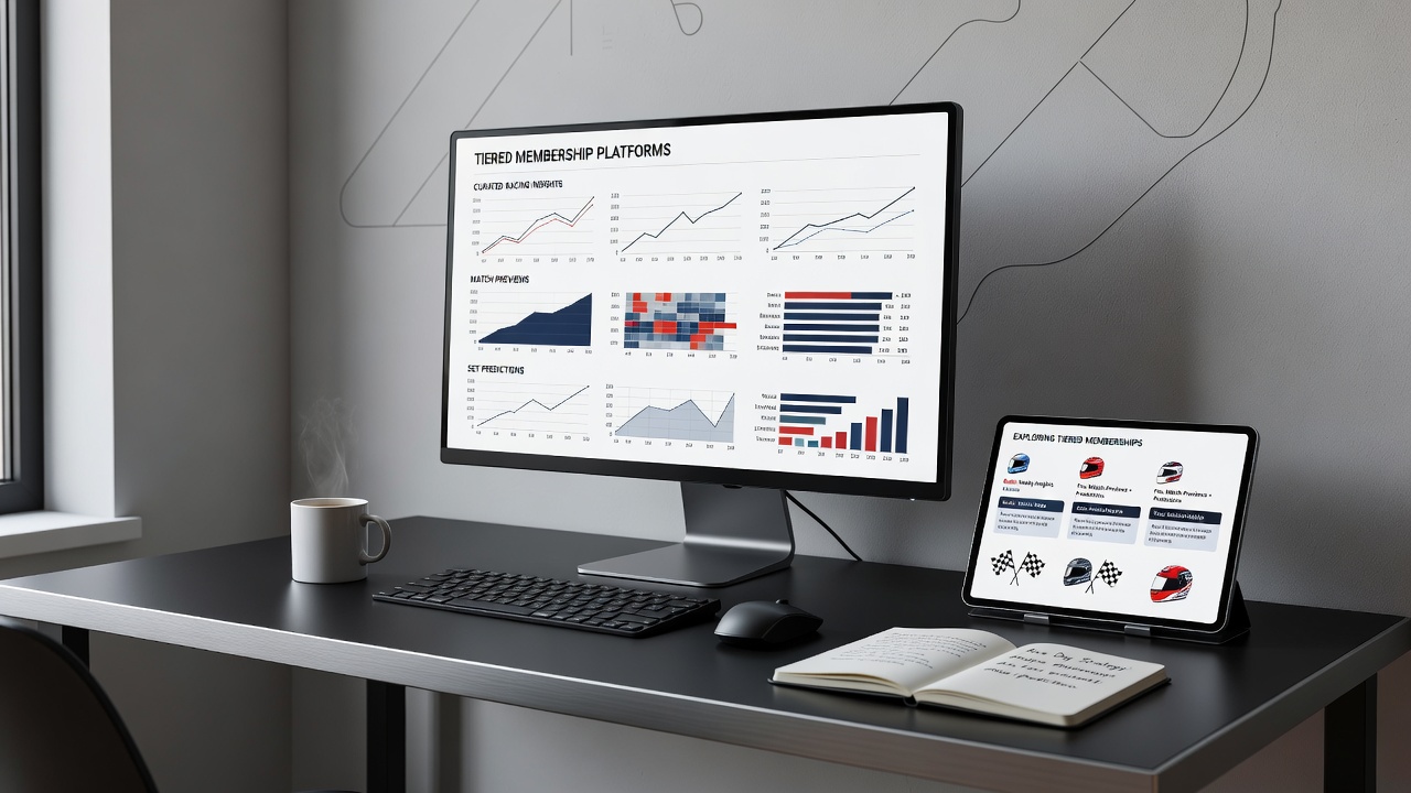Analytical interface displaying match previews and set prediction models