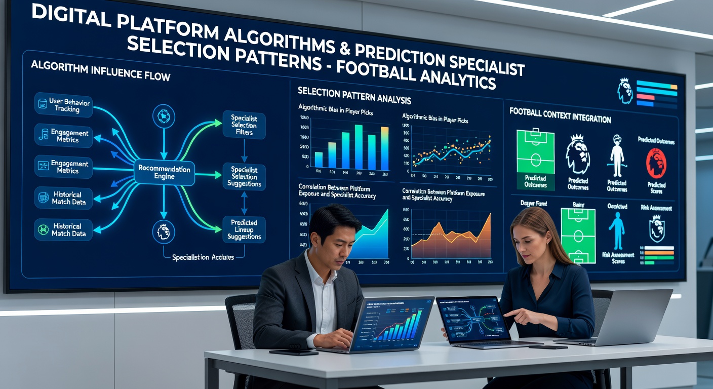 Specialists reviewing algorithm-driven recommendations for racing and tennis events