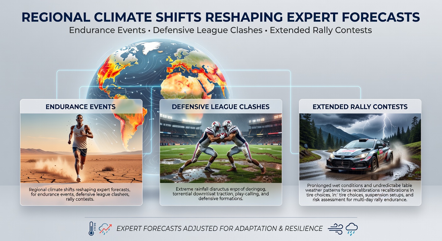 Aerial view of changing weather patterns over endurance race routes and rally tracks