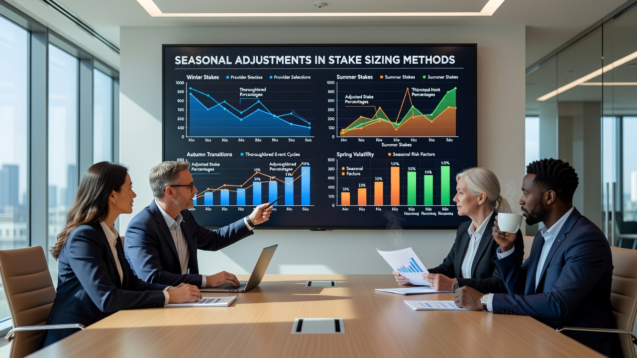 Analysis of bankroll allocation changes during different sporting seasons