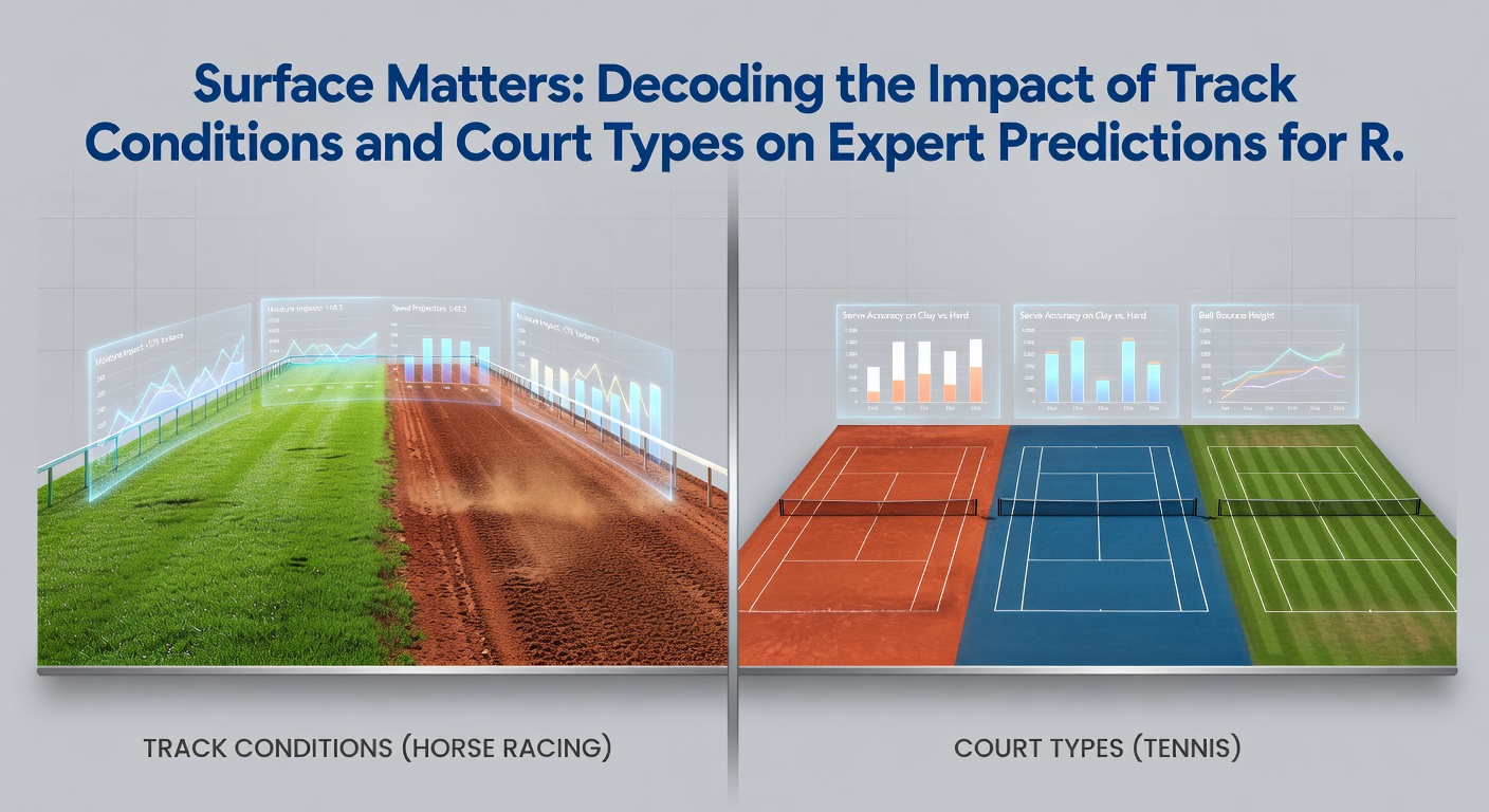 Comparative analysis of grass, clay, and hard court effects on player statistics and match predictions